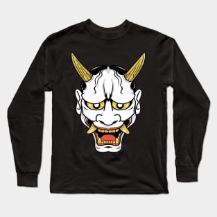 Hannya Mask Long Sleeve T-Shirt